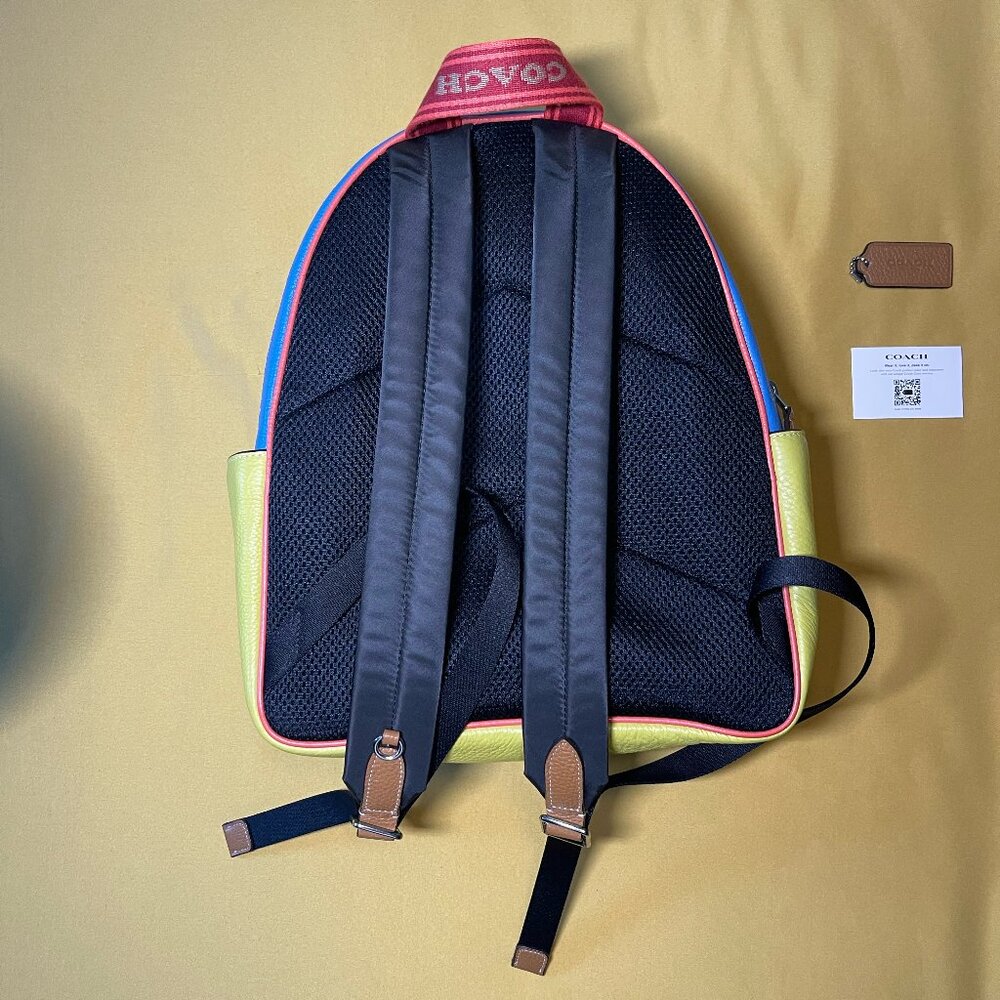 Colorblock Coach Court Backpack - Picture 9 of 12